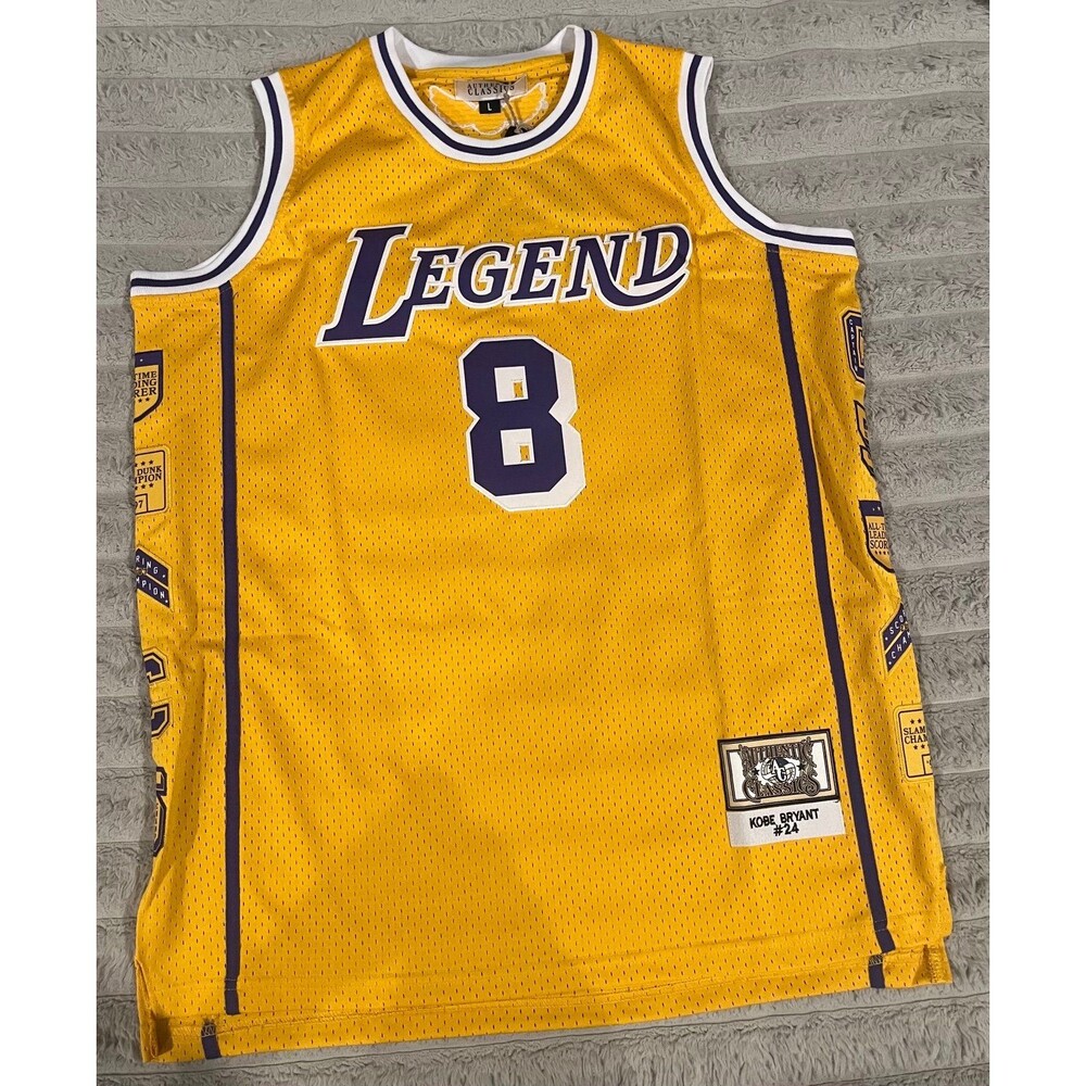 Authentic Classics Kobe Bryant “Legend / Mamba” #24 Los Angeles Lakers Basketbal